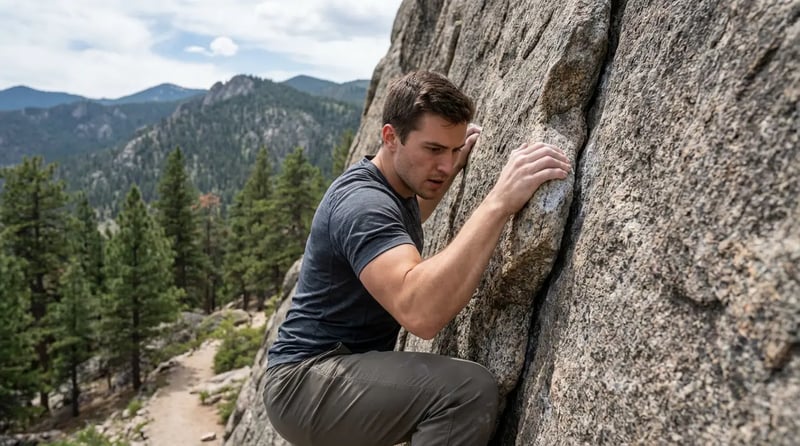 action shot examples for dating profile photos for men including hiking, sports, and hobby activities