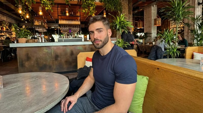 examples of effective male dating profile pics headshots with good lighting and clear facial features