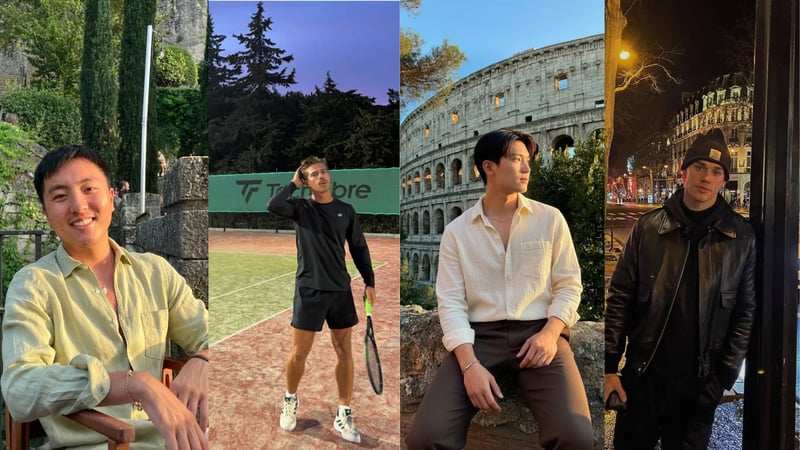 TruShot AI generated dating photos showing variety in pose outfit and background