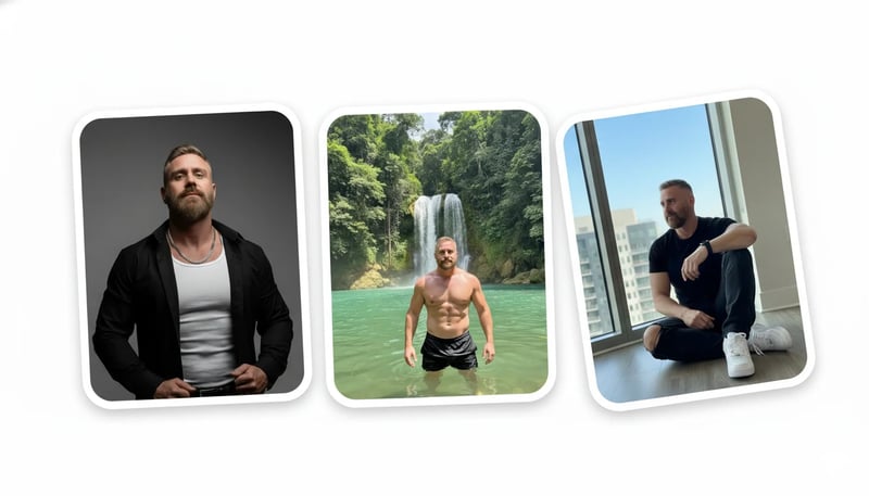 Complete varied photo portfolio example