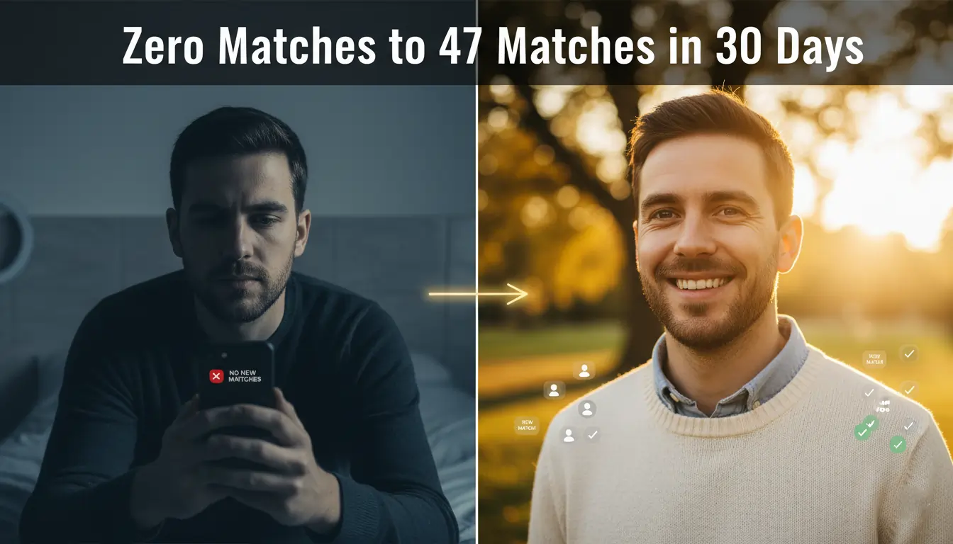 I Tested AI Dating Photos In 2025 for 30 Days: From Zero to 47 Matches (Here's Exactly What Worked)
